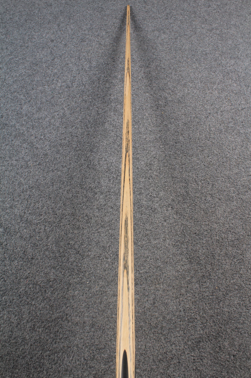 woods 1 piece handmade ASH english 8 ball  pool cue + break cue + case # 6102