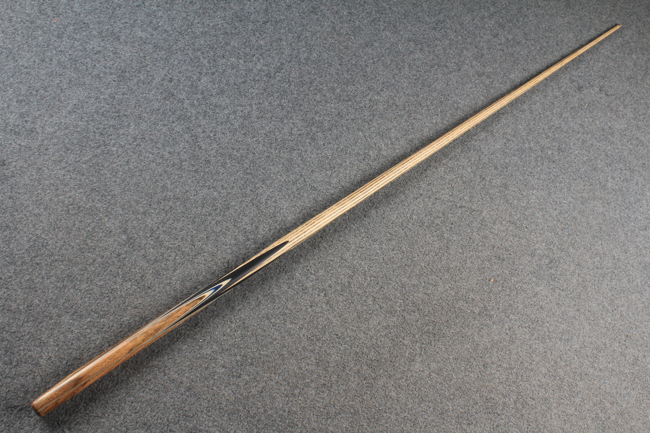 woods 1 piece handmade ASH english 8 ball  pool cue + break cue + case # 6102