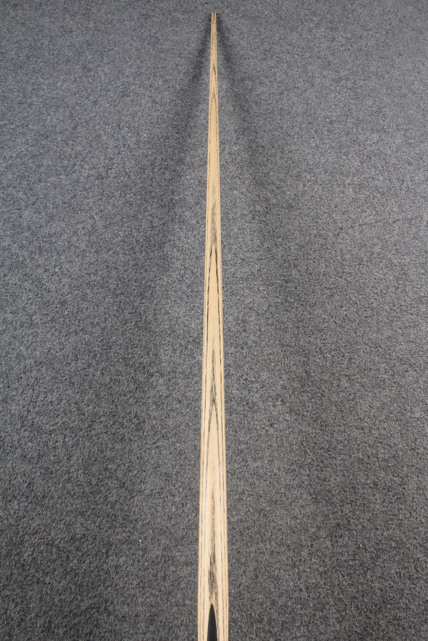 woods 1 piece handmade ASH english 8 ball  pool cue + break cue + case # 6105