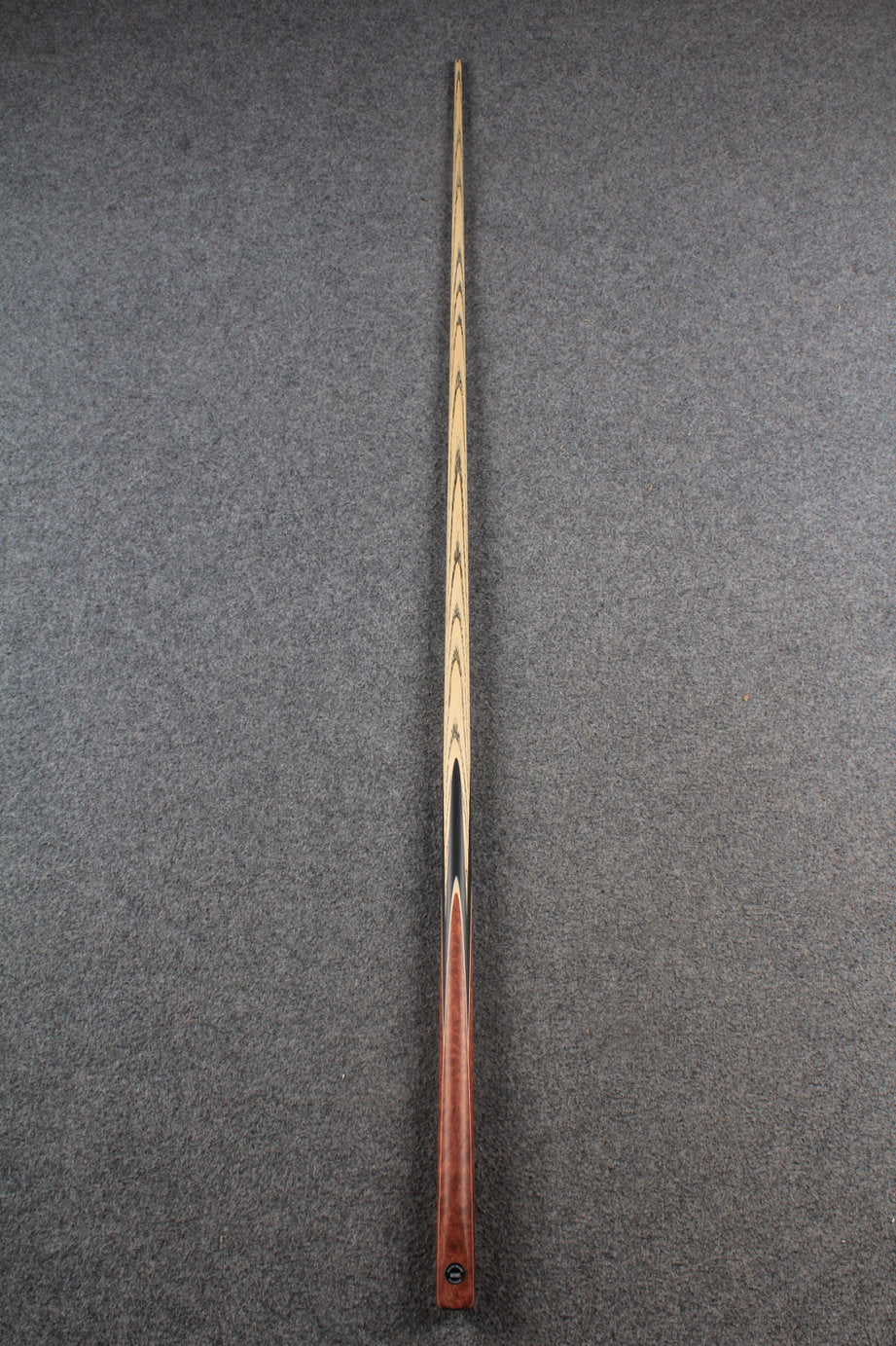 woods 1 piece handmade ASH english 8 ball  pool cue + break cue + case # 6107