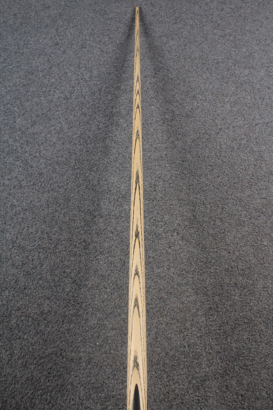 woods 1 piece handmade ASH english 8 ball  pool cue + break cue + case # 6107