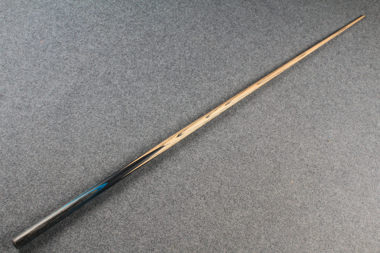 woods 1 piece handmade ASH english 8 ball  pool cue + break cue + case # 6108