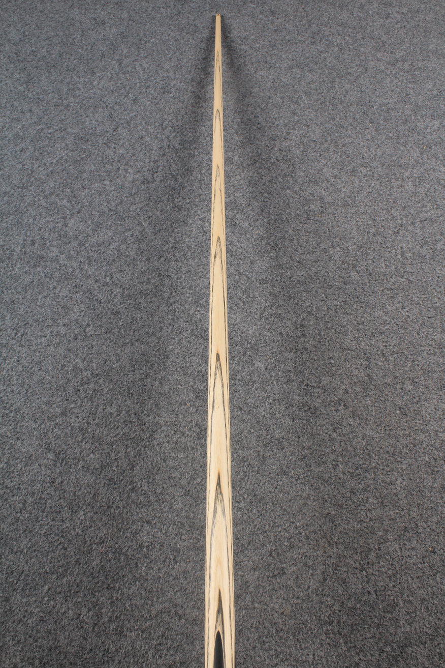 woods 1 piece handmade ASH english 8 ball  pool cue + break cue + case # 6109