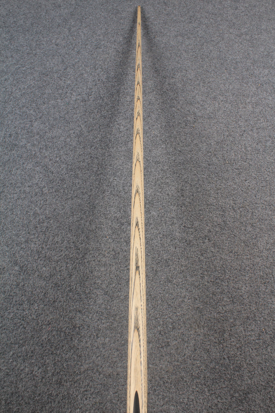 woods 1 piece handmade ASH english 8 ball  pool cue + break cue + case # 6110