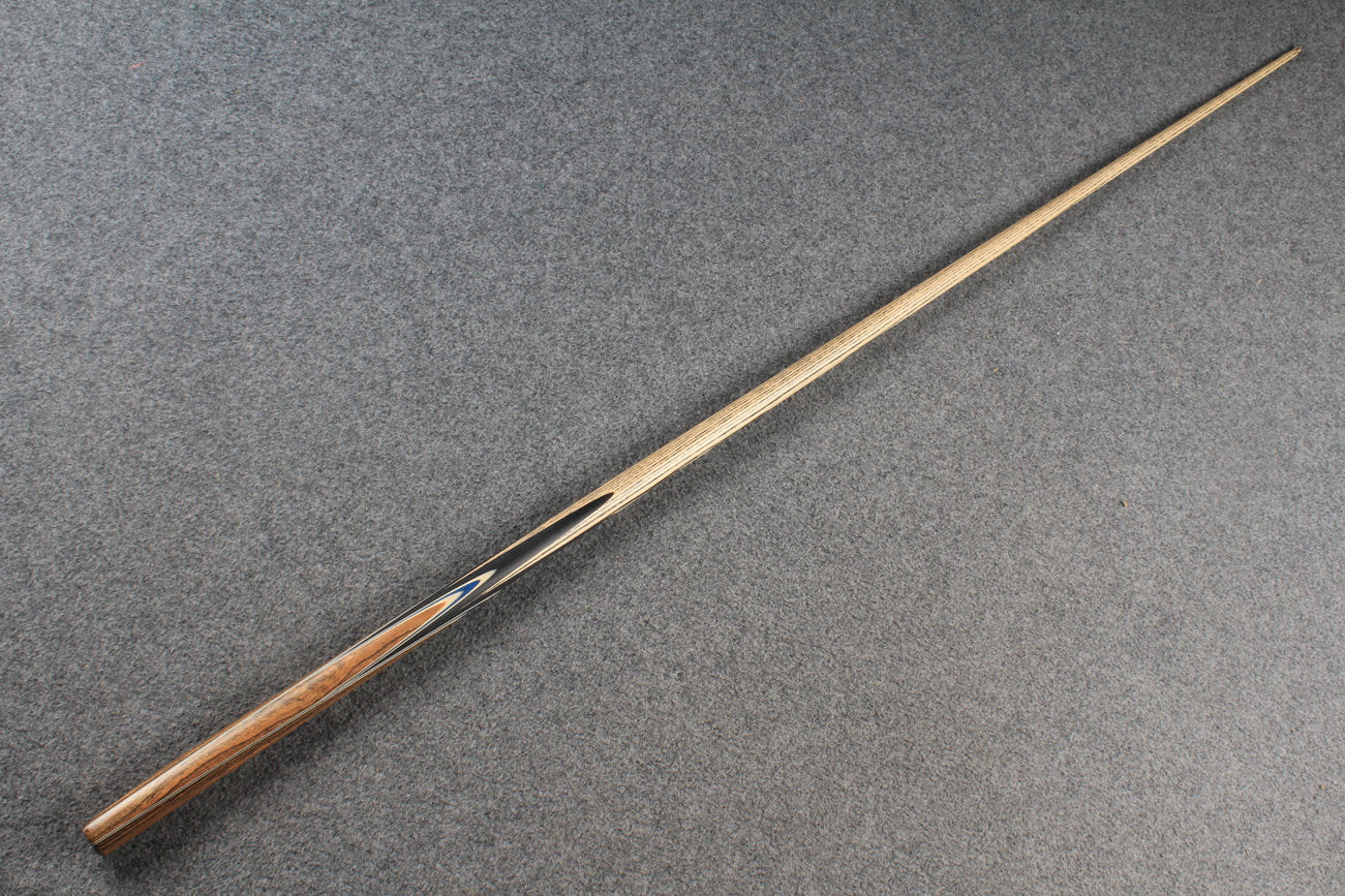 woods 1 piece handmade ASH english 8 ball  pool cue + break cue + case # 6111