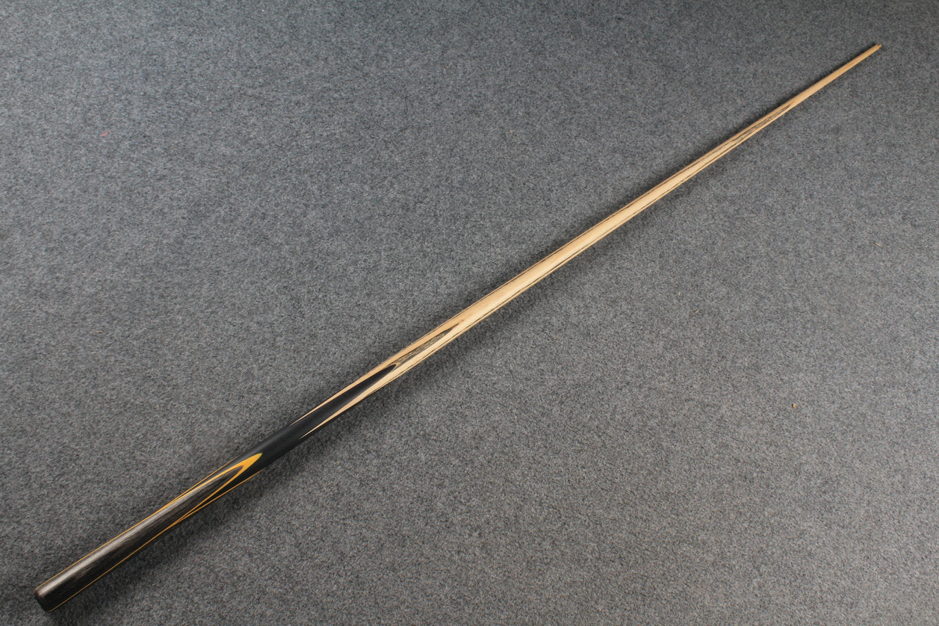 woods 1 piece handmade ASH english 8 ball  pool cue + break cue + case # 6113