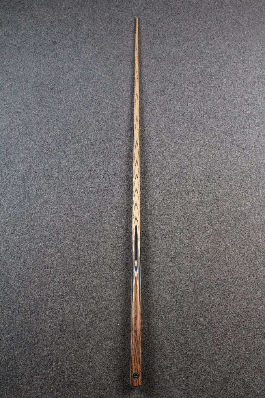 woods 1 piece handmade ASH english 8 ball  pool cue + break cue + case # 6115
