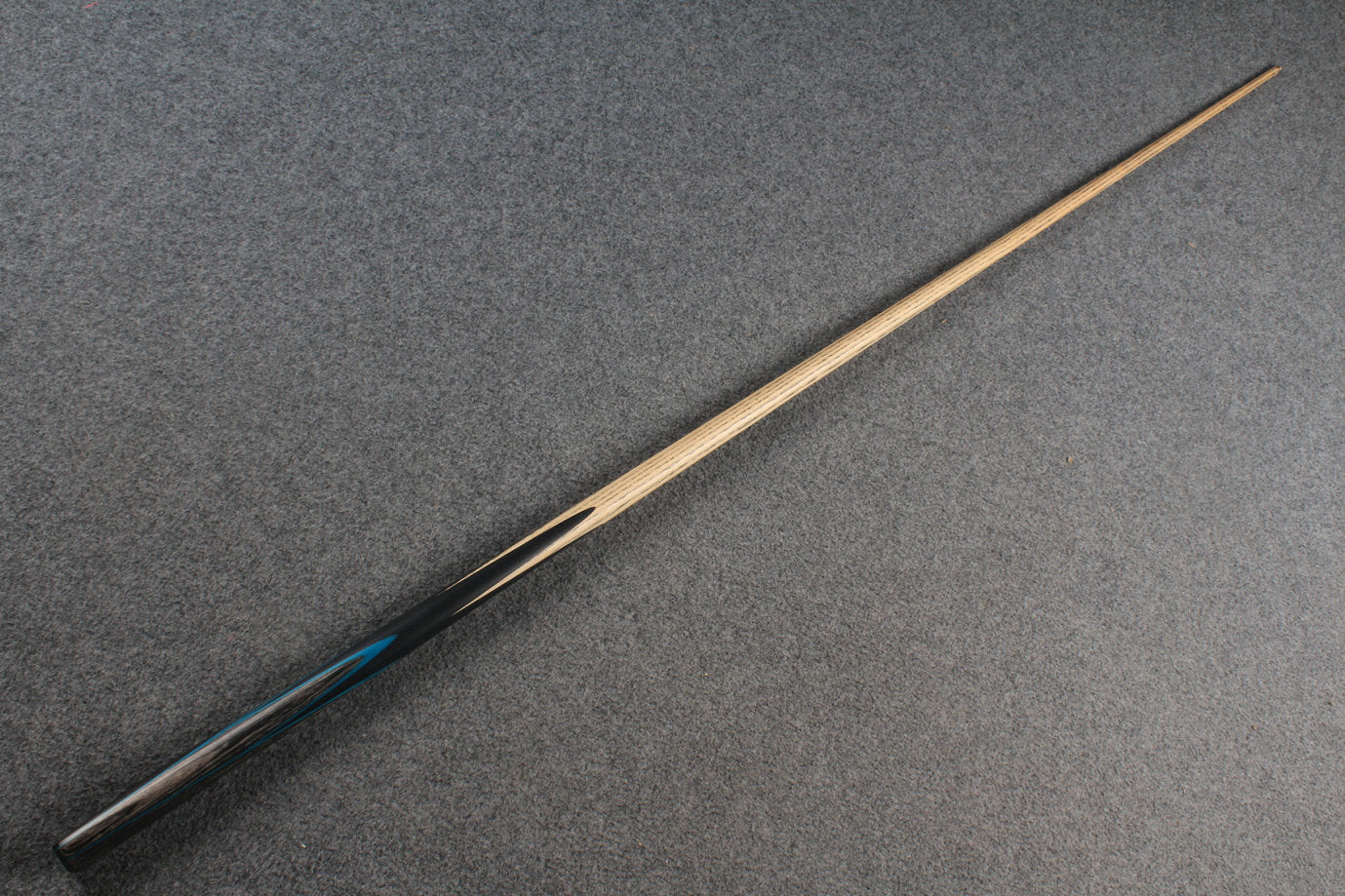 woods 1 piece handmade ASH english 8 ball  pool cue + break cue + case # 6116