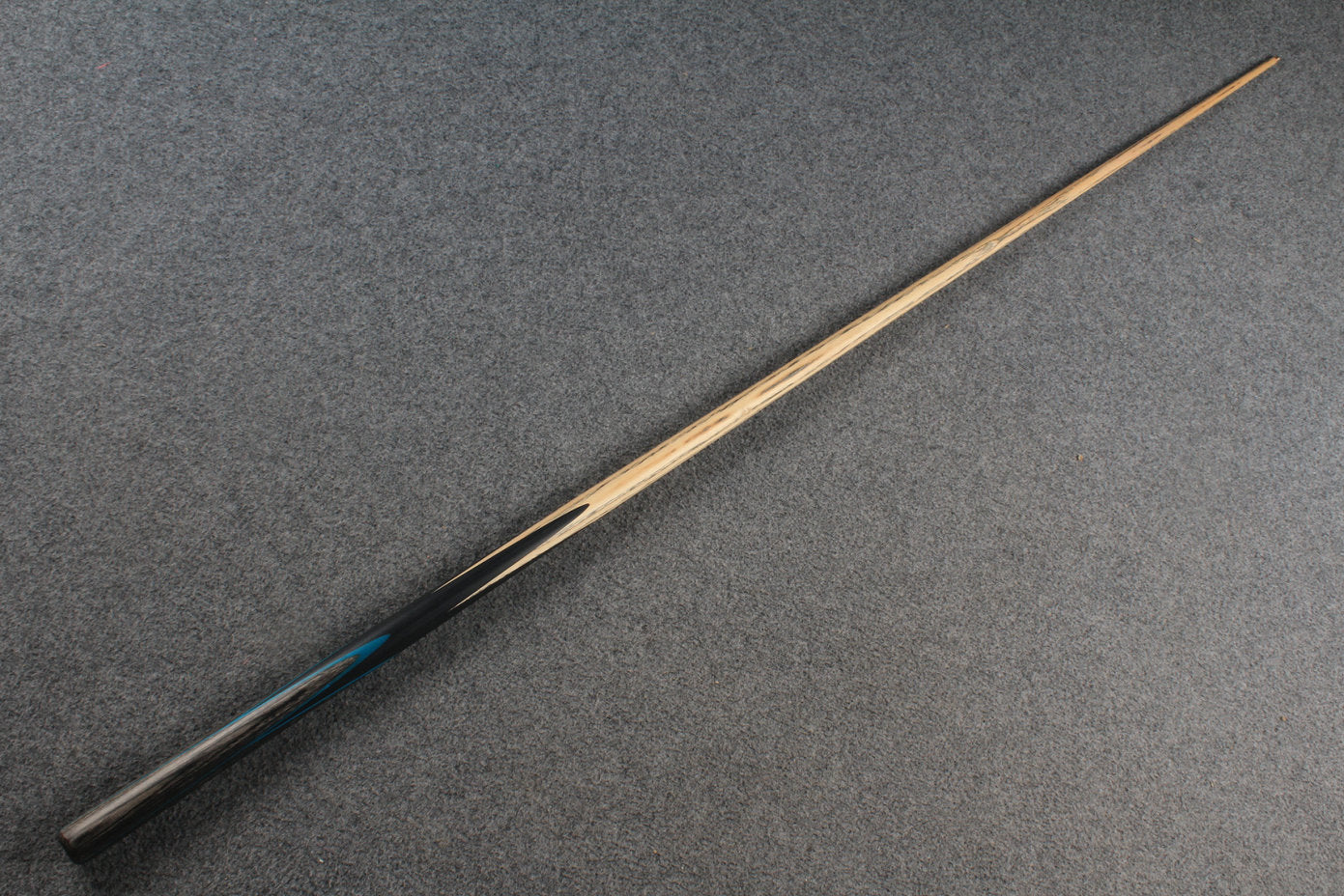 woods 1 piece handmade ASH english 8 ball  pool cue + break cue + case # 6116