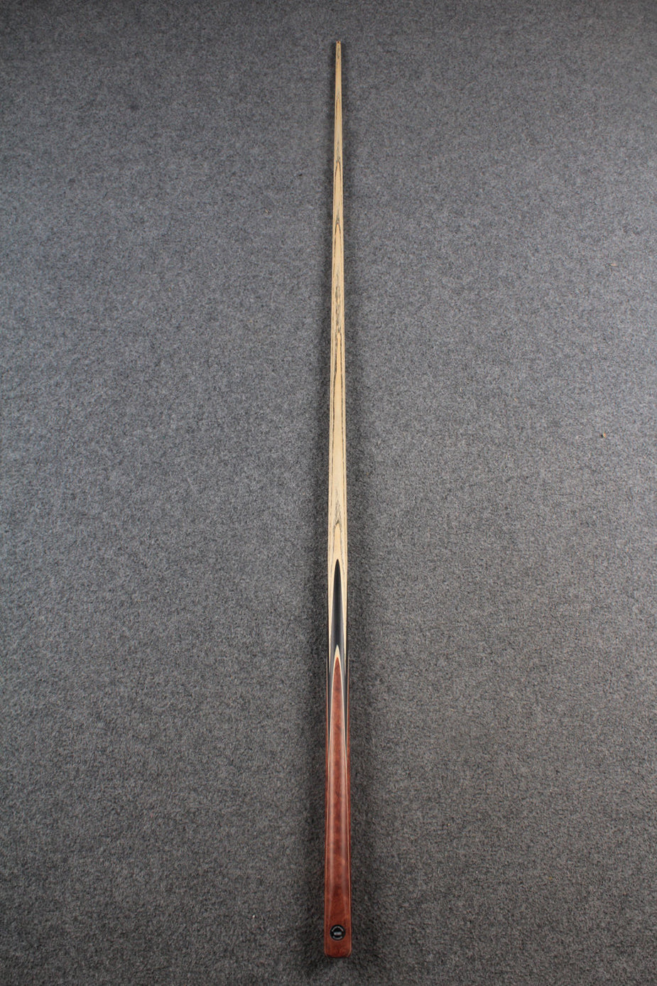 woods 1 piece handmade ASH english 8 ball  pool cue + break cue + case # 6118