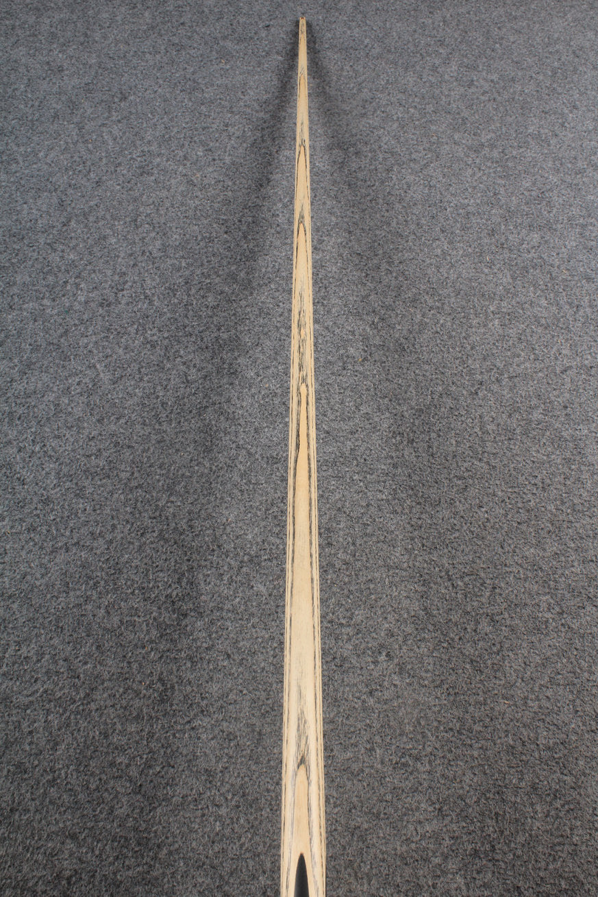 woods 1 piece handmade ASH english 8 ball  pool cue + break cue + case # 6118