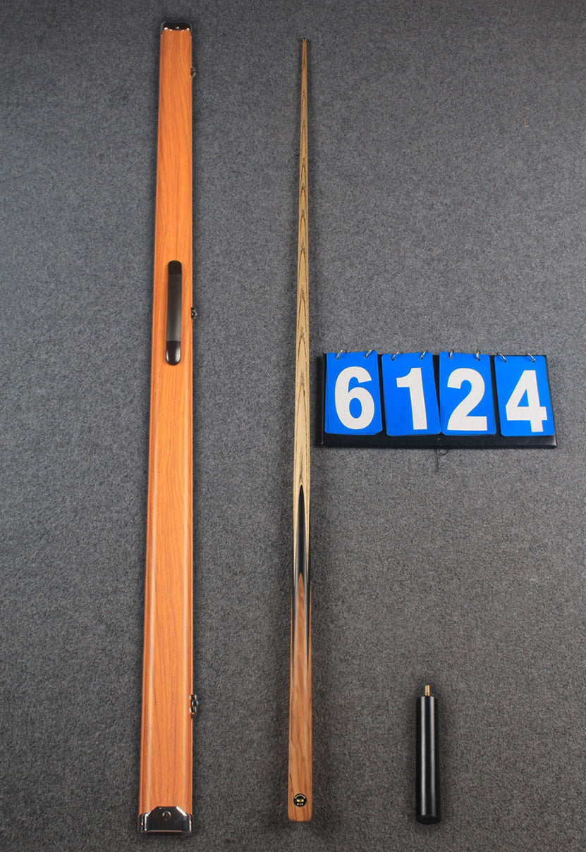 ★★★ woods 1 piece handmade ash 8 ball pool cue # 6124