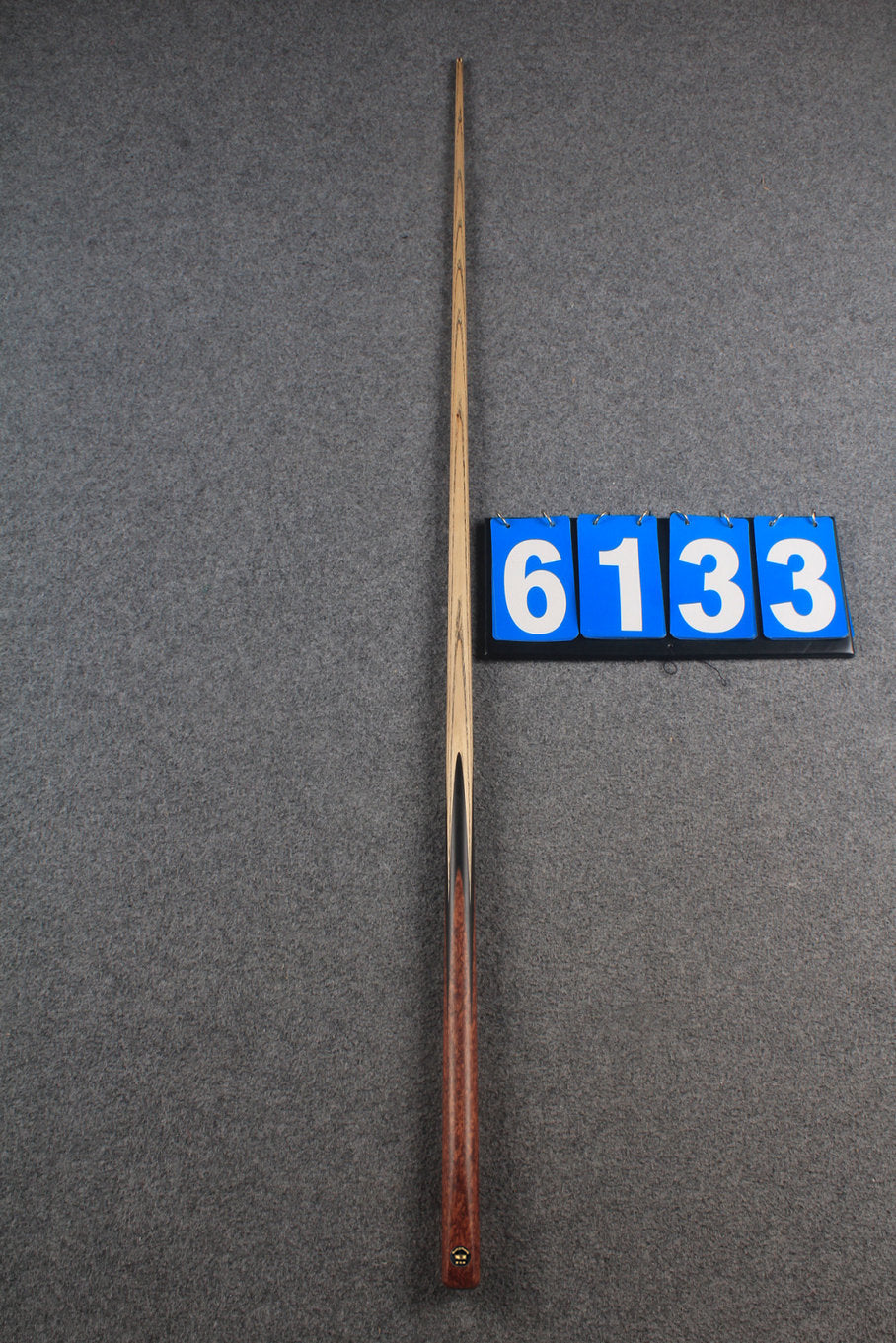 ★★★ 1 piece ash english pool cue Bubinga Kevazingo Wood # 6133
