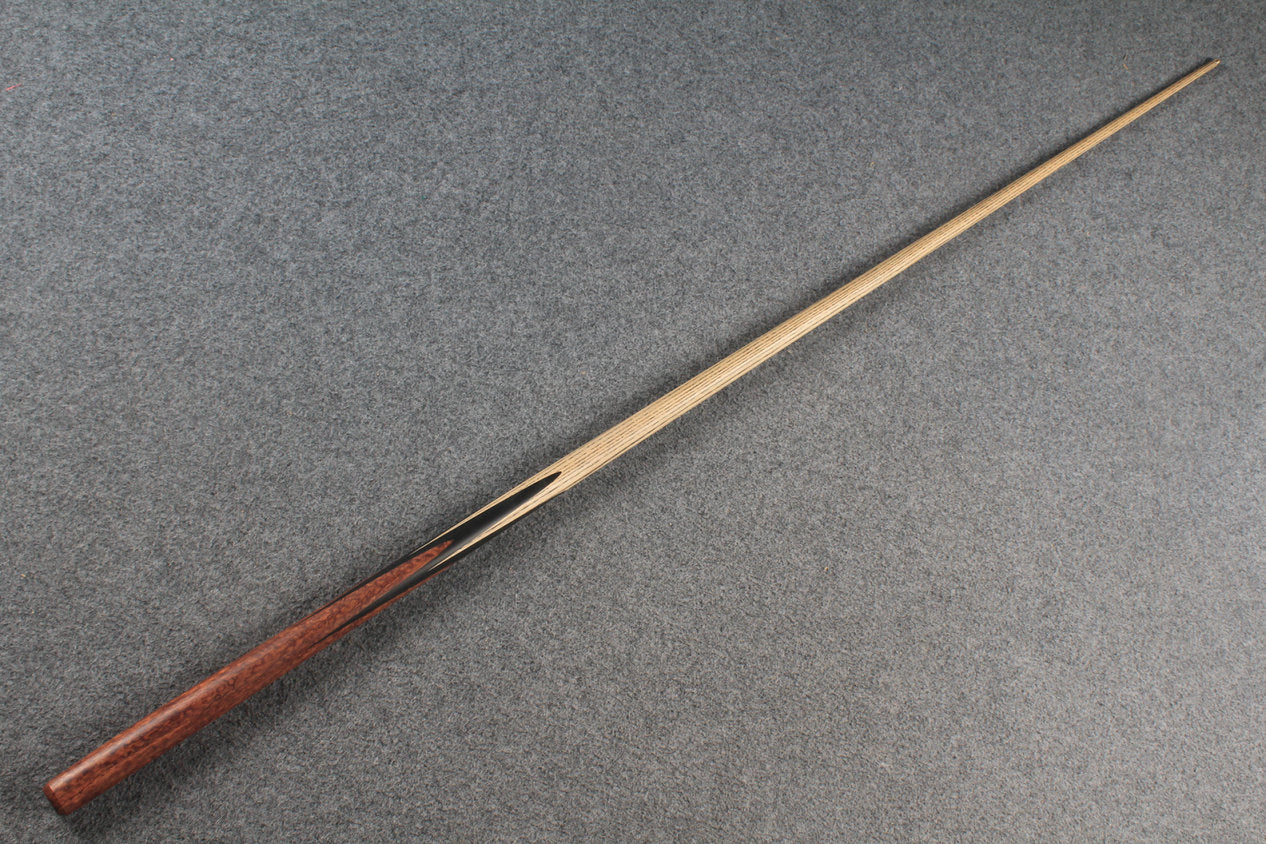 ★★★ 1 piece ash english pool cue Bubinga Kevazingo Wood # 6133