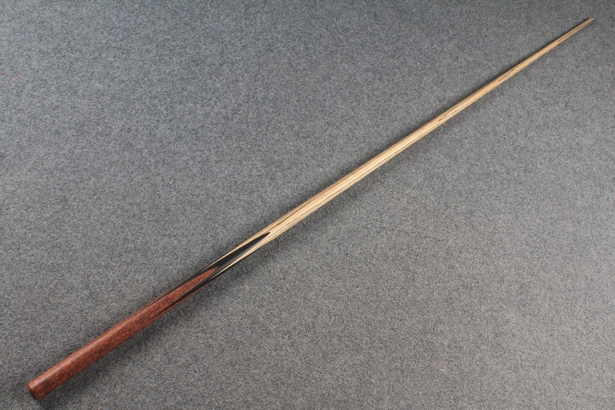 ★★★ 1 piece ash english pool cue Bubinga Kevazingo Wood # 6133
