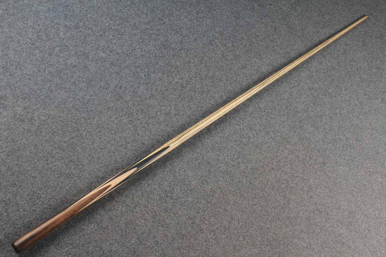 woods 1 piece handmade ash snooker / pool cue # 6139