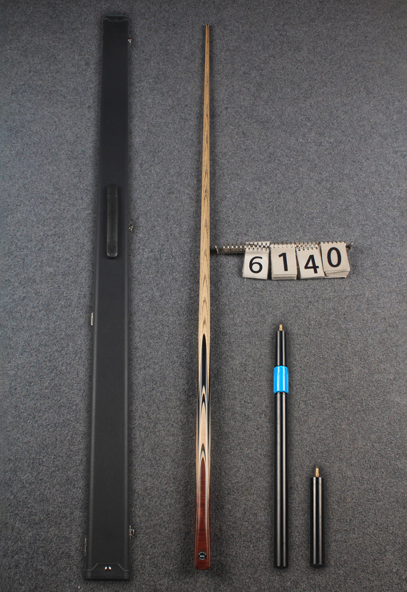 1 piece ash snooker cue # 6140 WOODS CUES