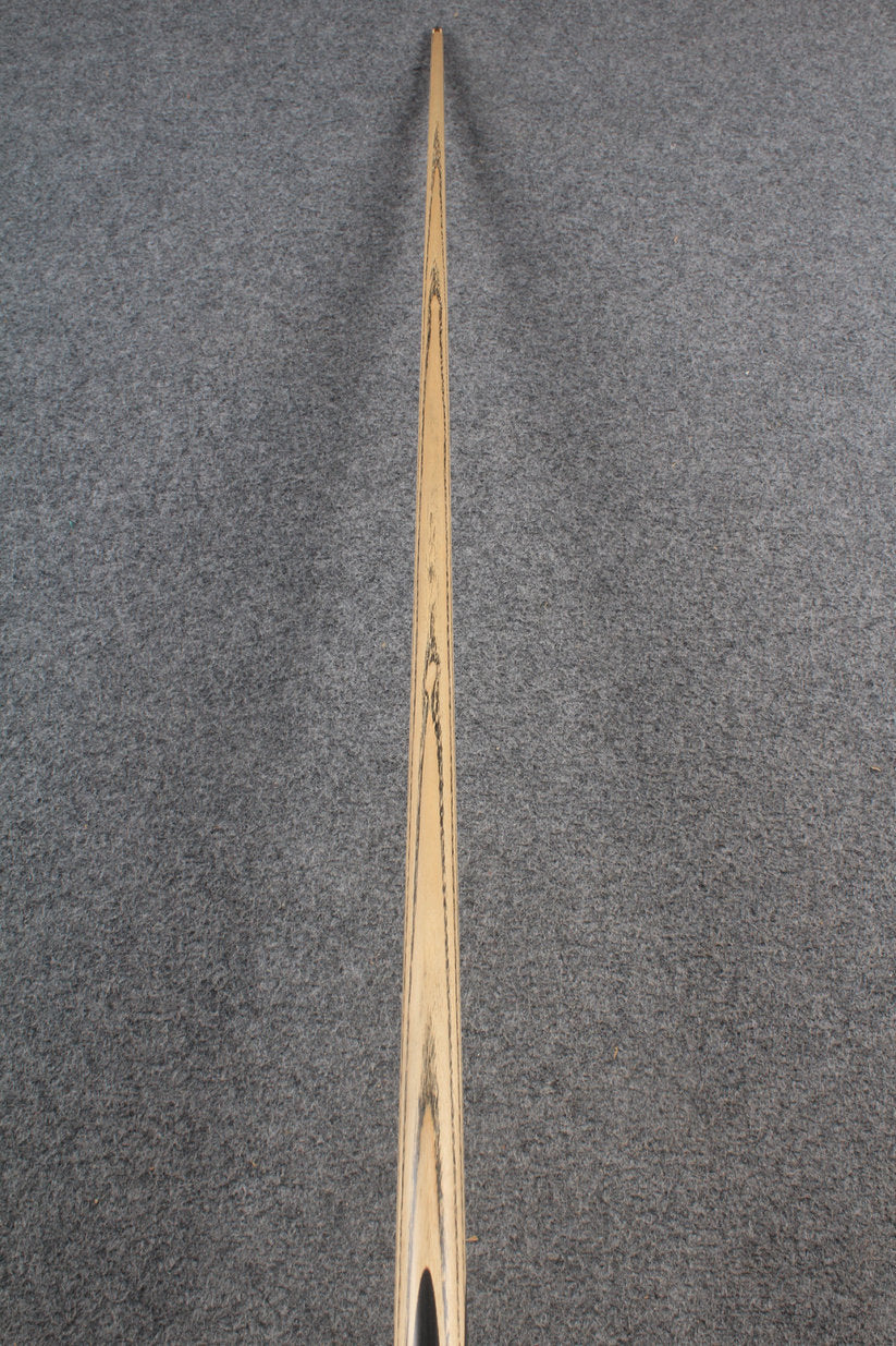 woods 1 piece handmade ash snooker / pool cue # 6141