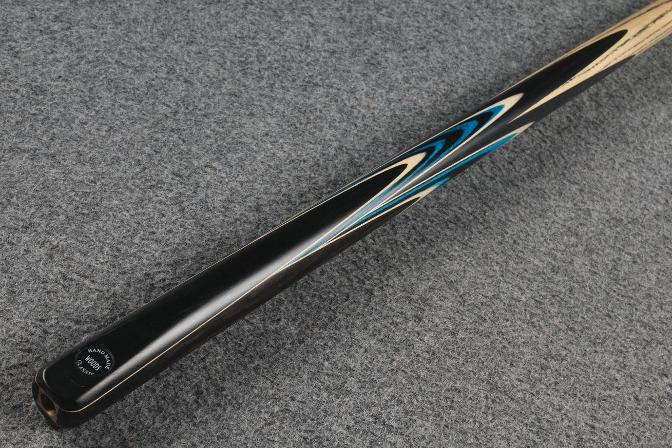 woods 1 piece handmade ash snooker / pool cue # 6141