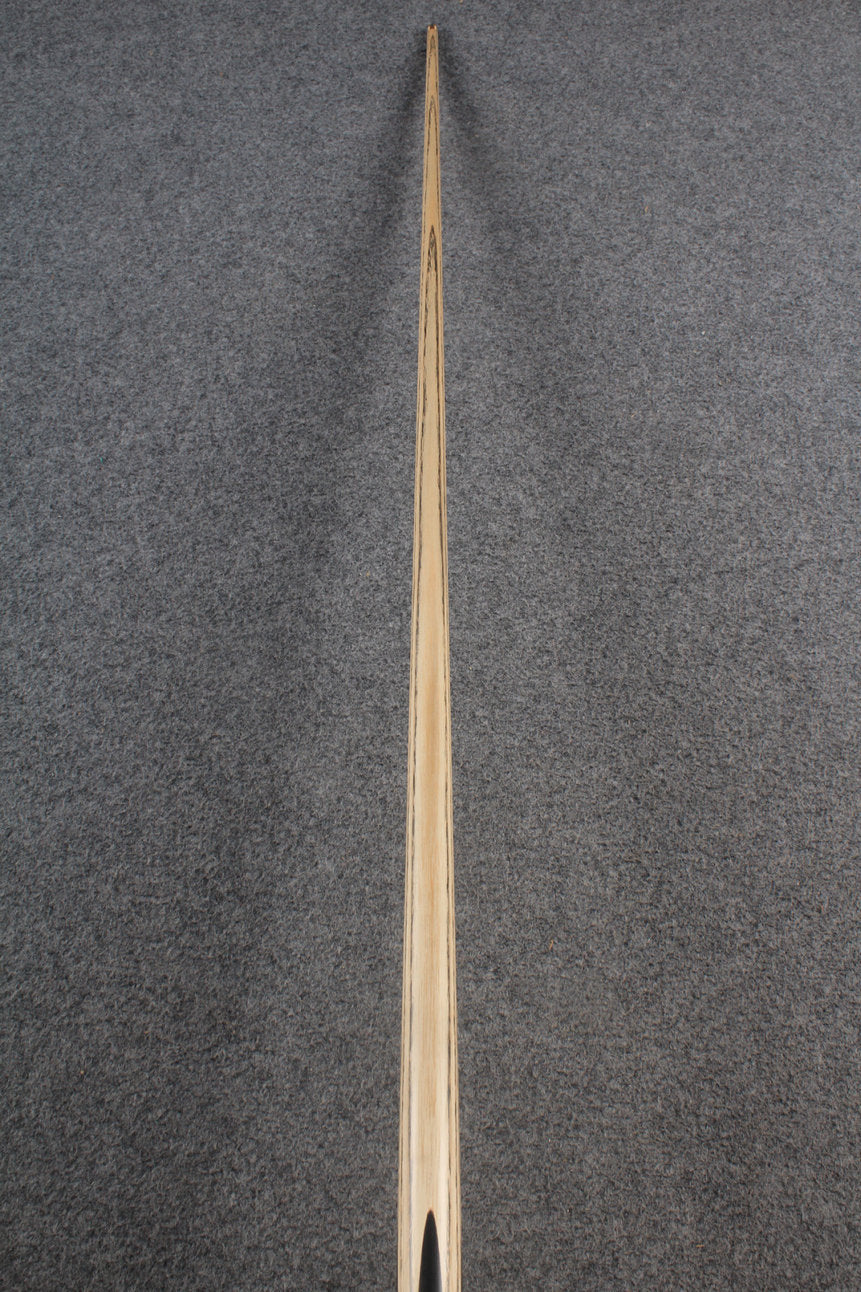 woods 1 piece handmade ash snooker / pool cue # 6142