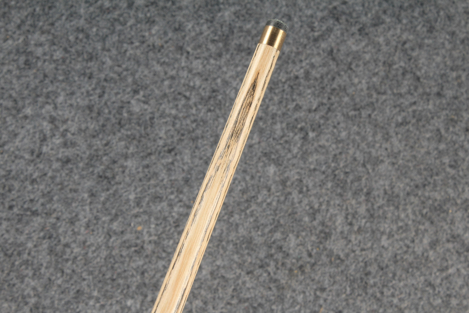 woods 1 piece handmade ash snooker / pool cue # 6142