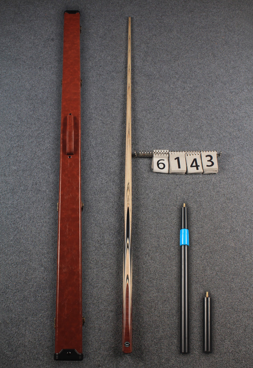 1 piece  ash snooker cue # 6143