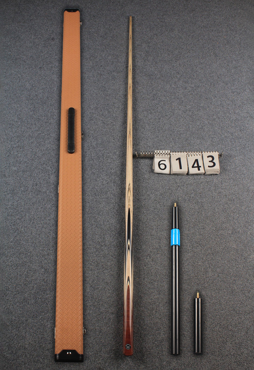 1 piece  ash snooker cue # 6143