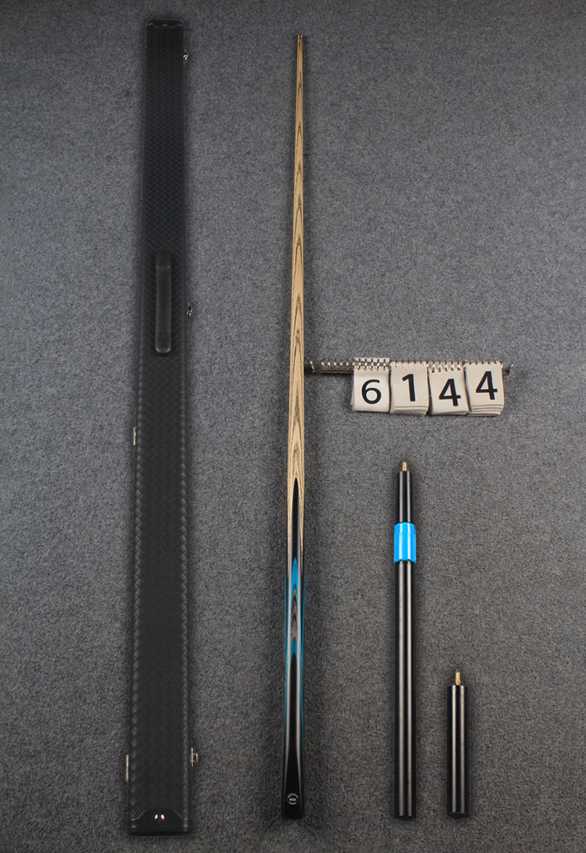 1 piece ash snooker cue # 6144 WOODS CUES