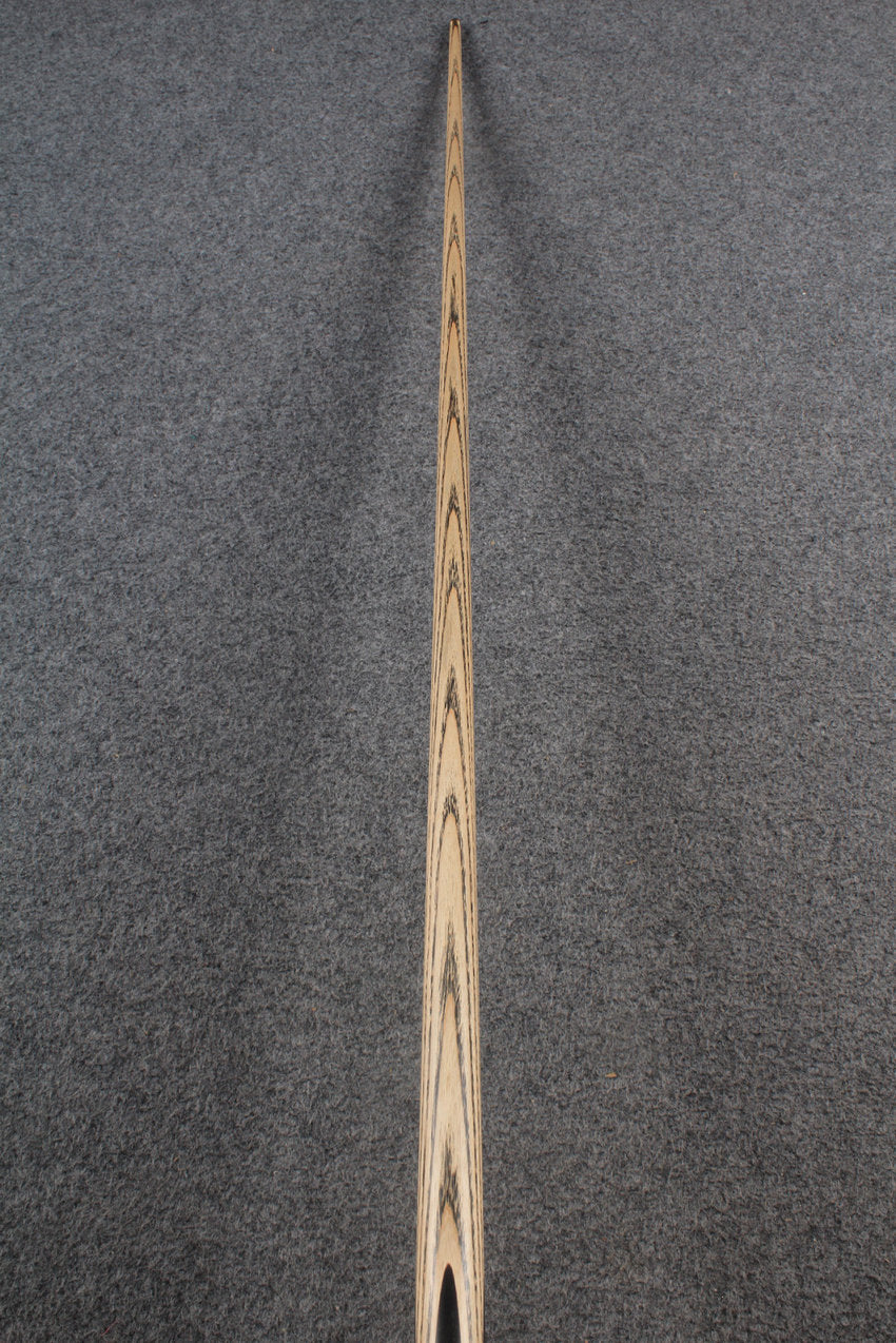 woods 1 piece handmade ash snooker / pool cue # 6149