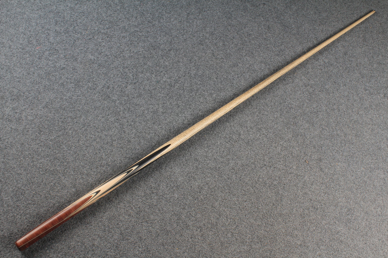woods 1 piece handmade ash snooker / pool cue # 6149