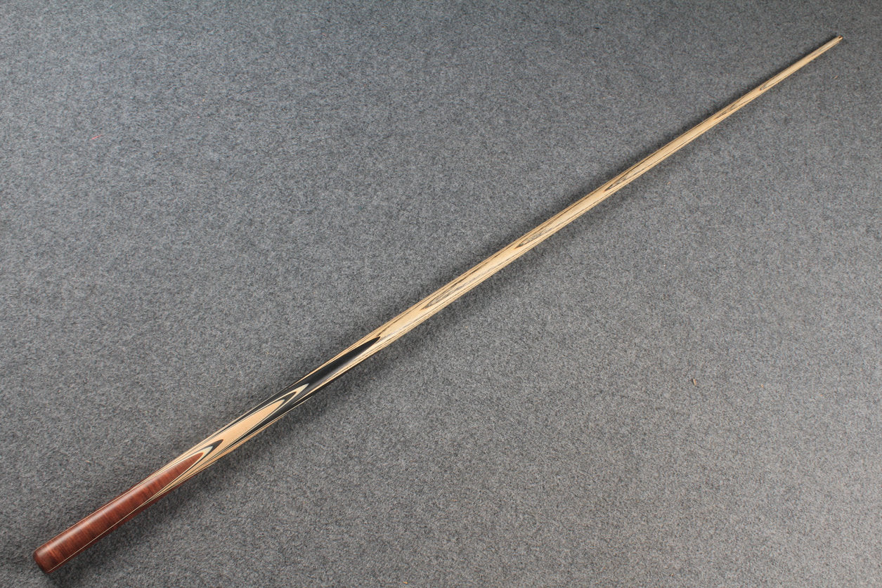 woods 1 piece handmade ash snooker / pool cue # 6149