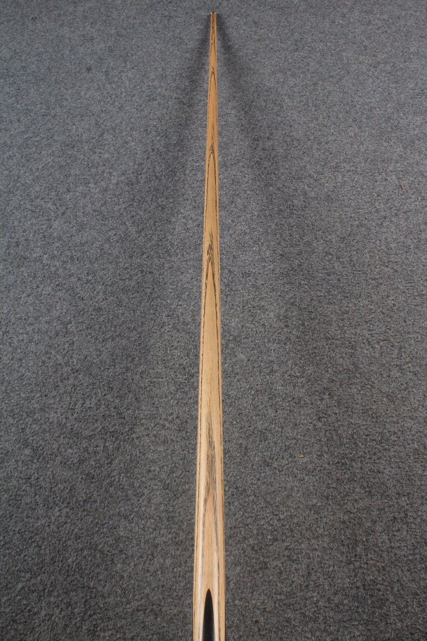 woods 1 piece handmade ash snooker / pool cue # 6151