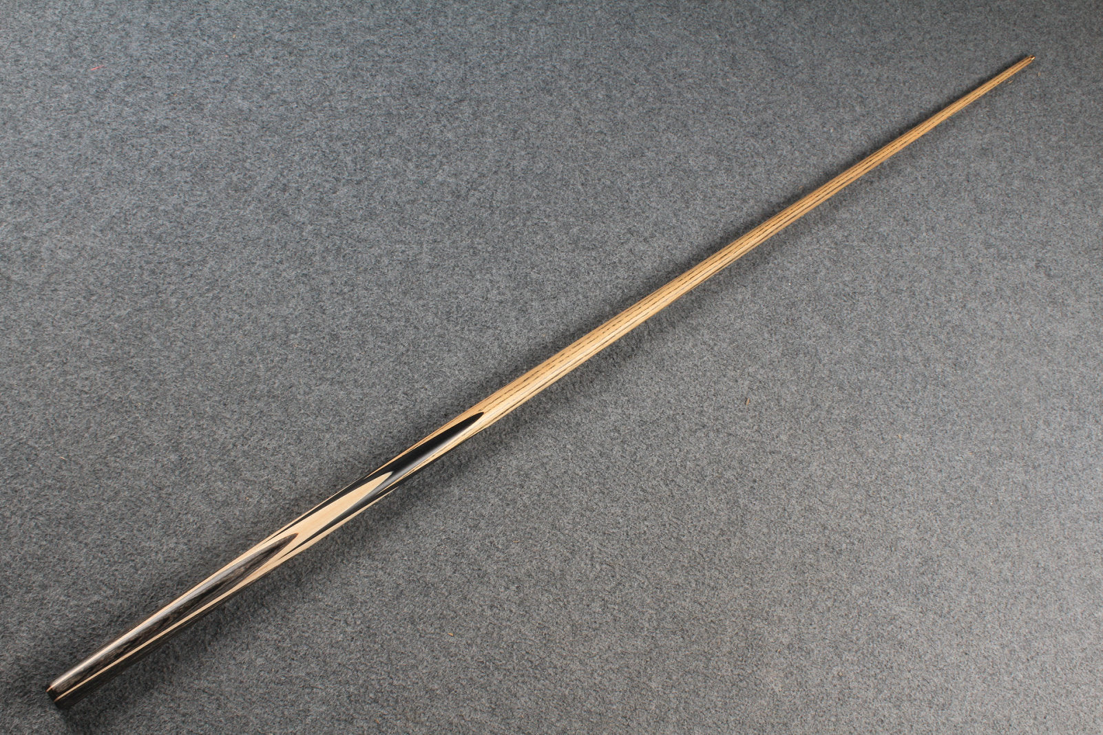 woods 1 piece handmade ash snooker / pool cue # 6151