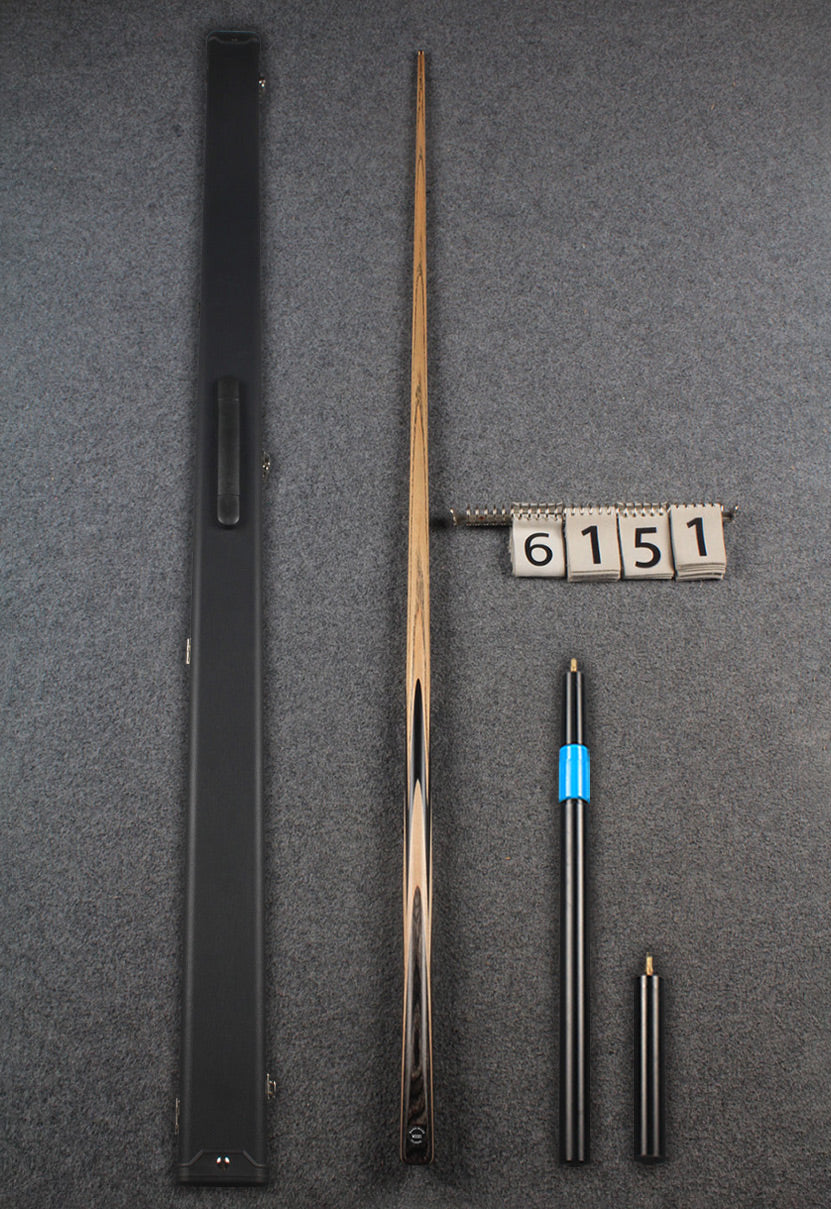 1 piece ash snooker cue # 6151 WOODS CUES