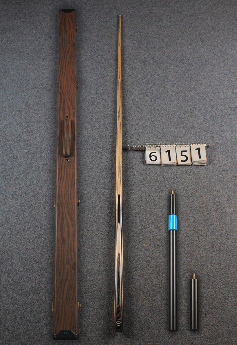 1 piece ash snooker cue # 6151
