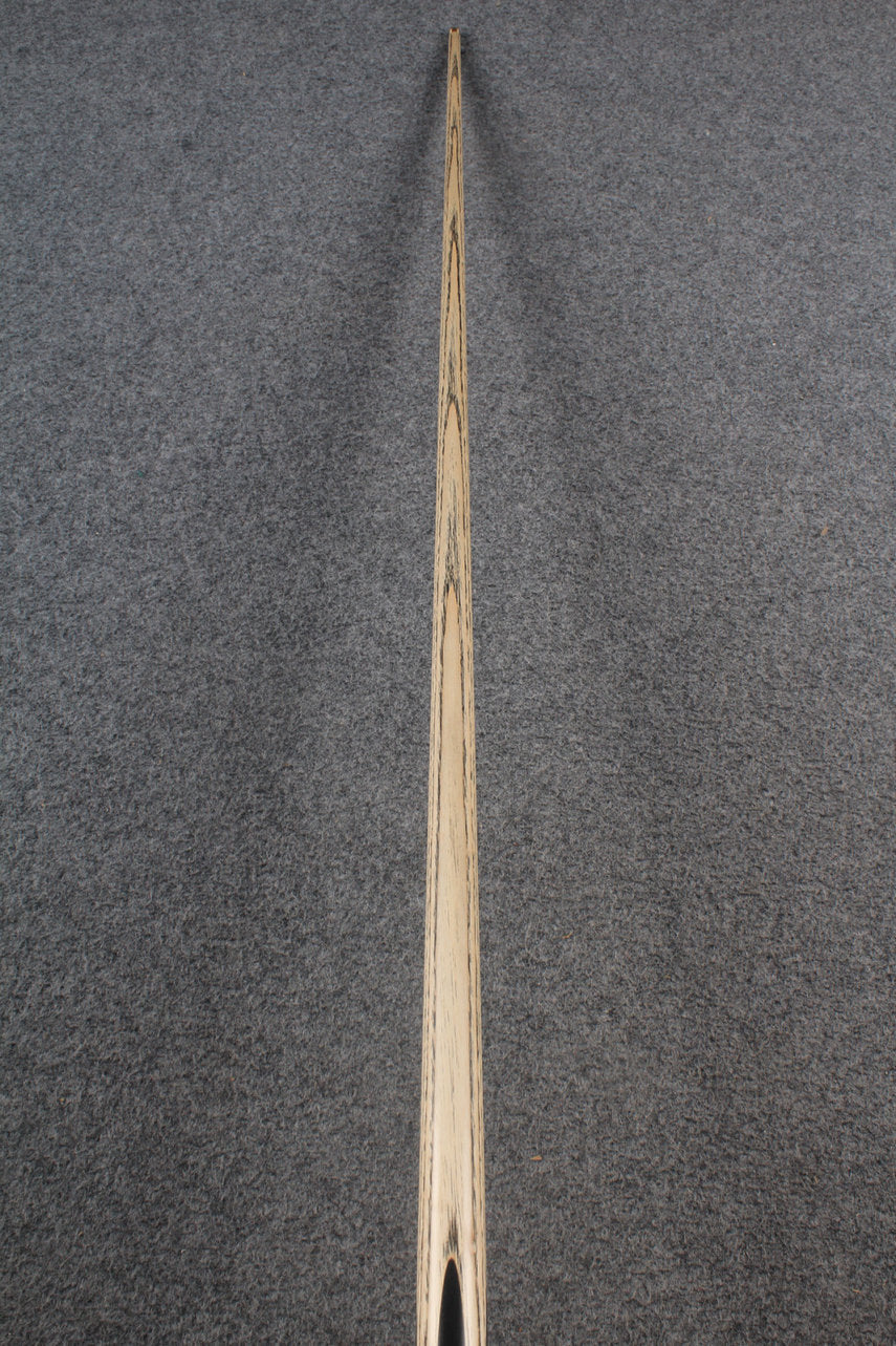woods 1 piece handmade ash snooker / pool cue # 6152