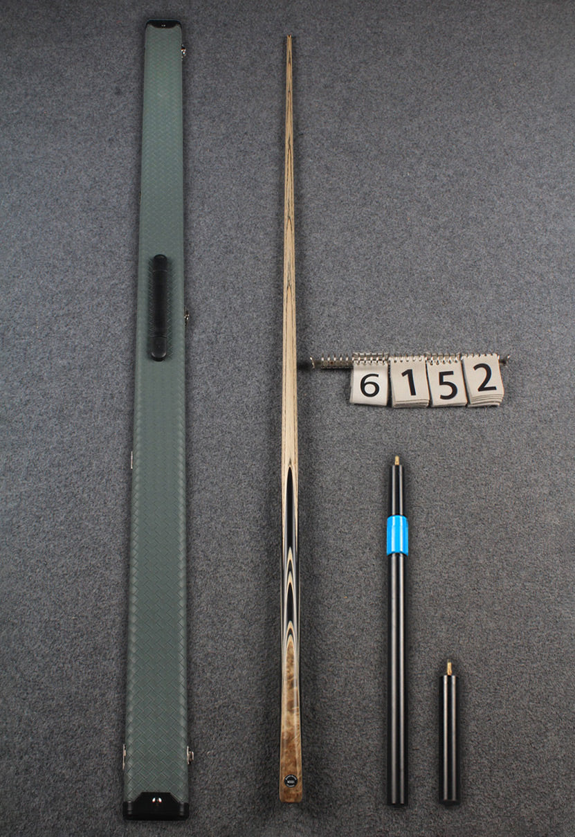 1 piece ash snooker cue # 6152