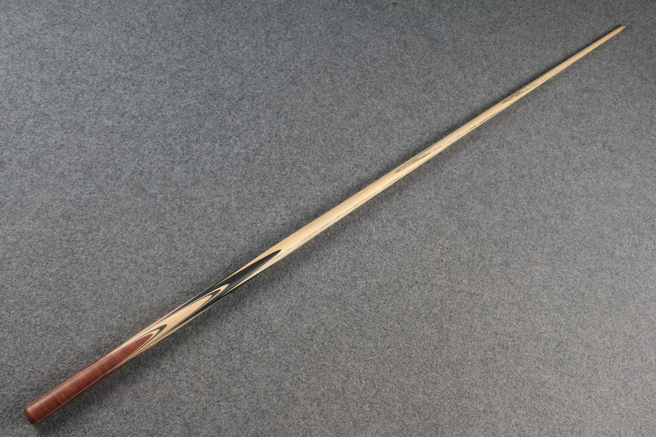 woods 1 piece handmade ash snooker / pool cue # 6154