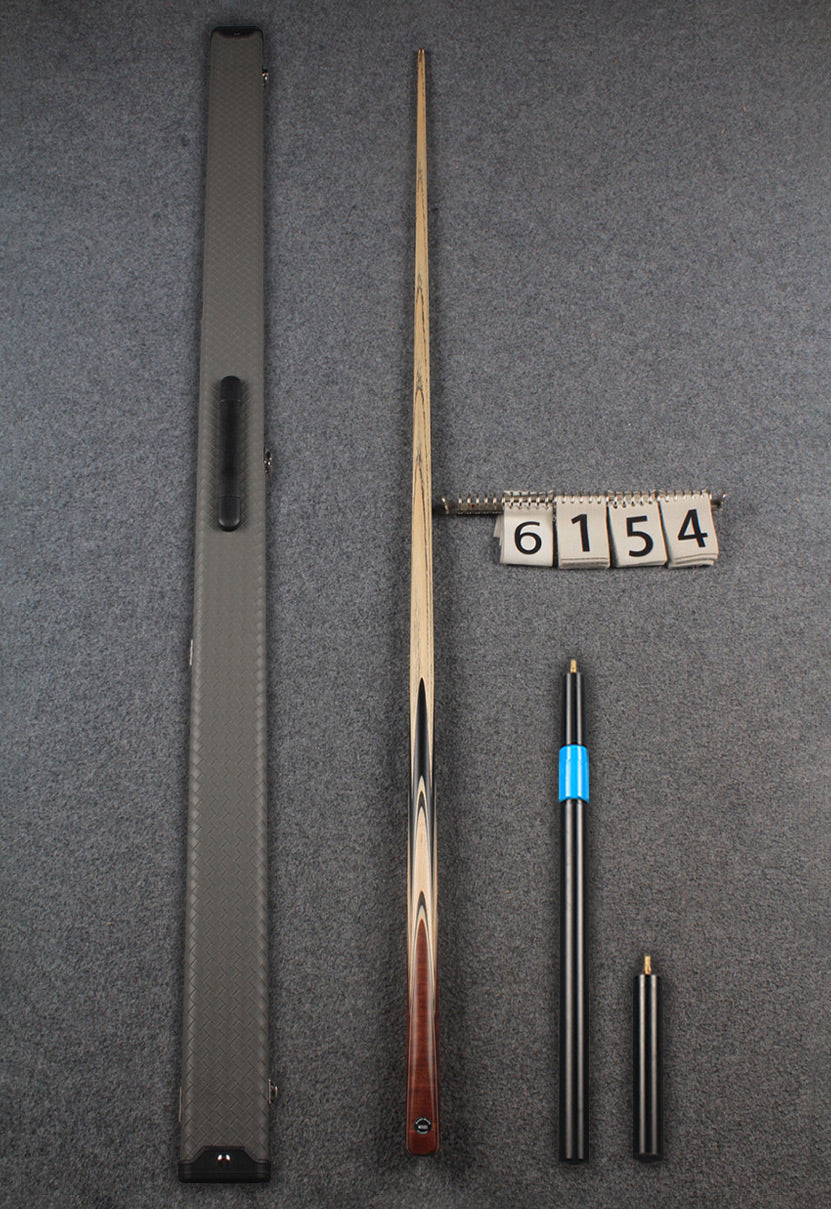 1 piece  ash snooker cue # 6154