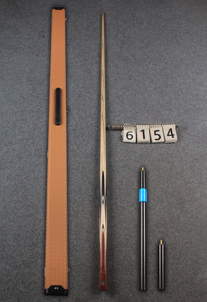 1 piece  ash snooker cue # 6154