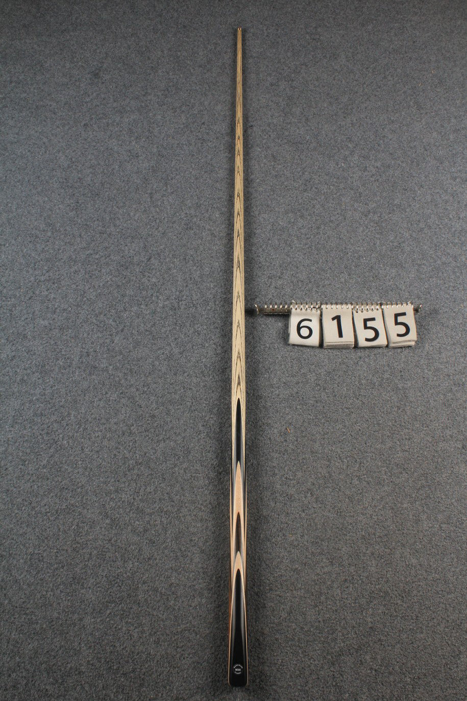 woods 1 piece handmade ash snooker / pool cue # 6155