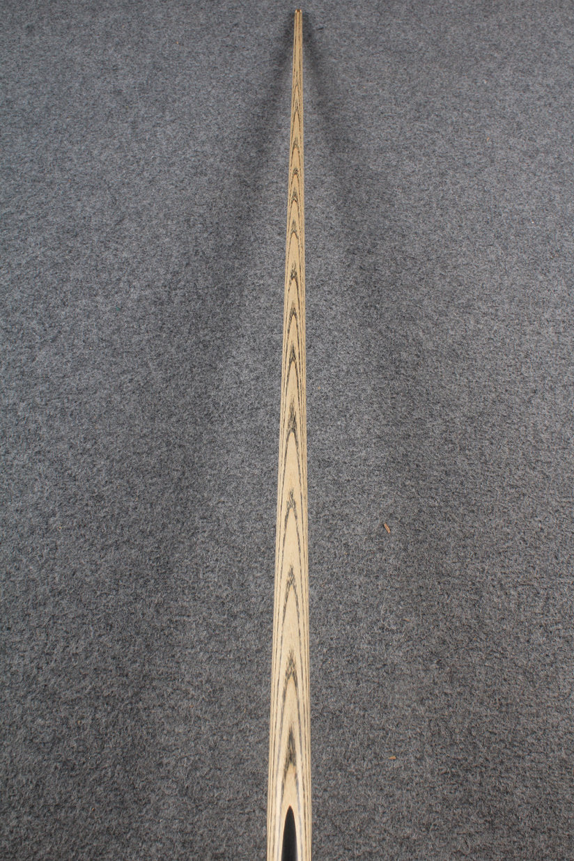 woods 1 piece handmade ash snooker / pool cue # 6155