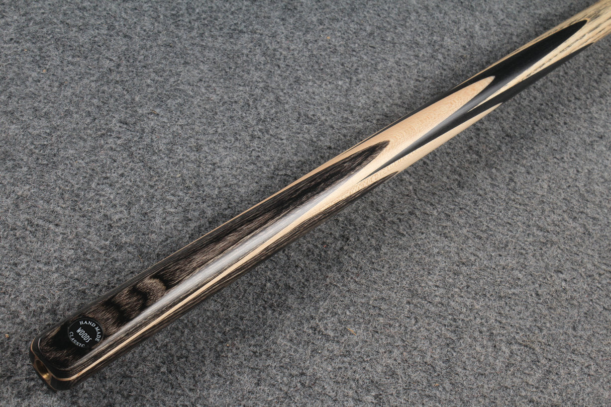 woods 1 piece handmade ash snooker / pool cue # 6157