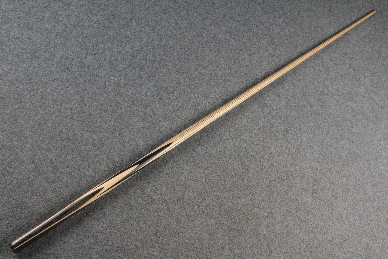 woods 1 piece handmade ash snooker / pool cue # 6157