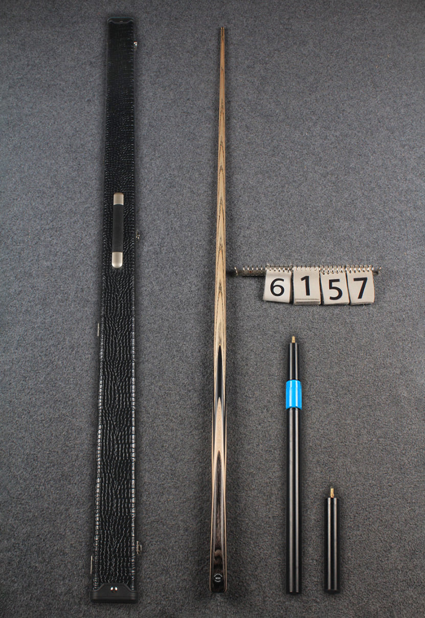 1 piece ash snooker cue # 6157 WOODS CUES