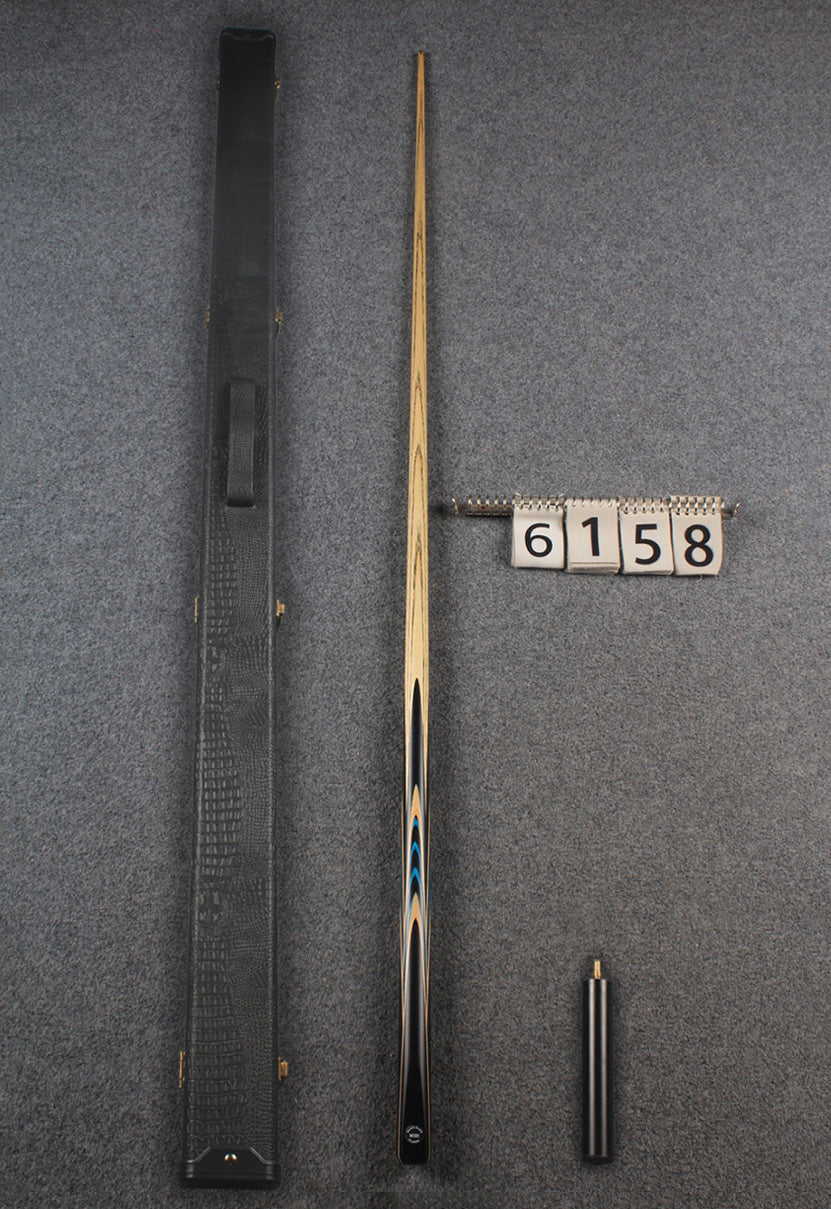 woods 1 piece handmade ash 8 ball pool cue # 6158