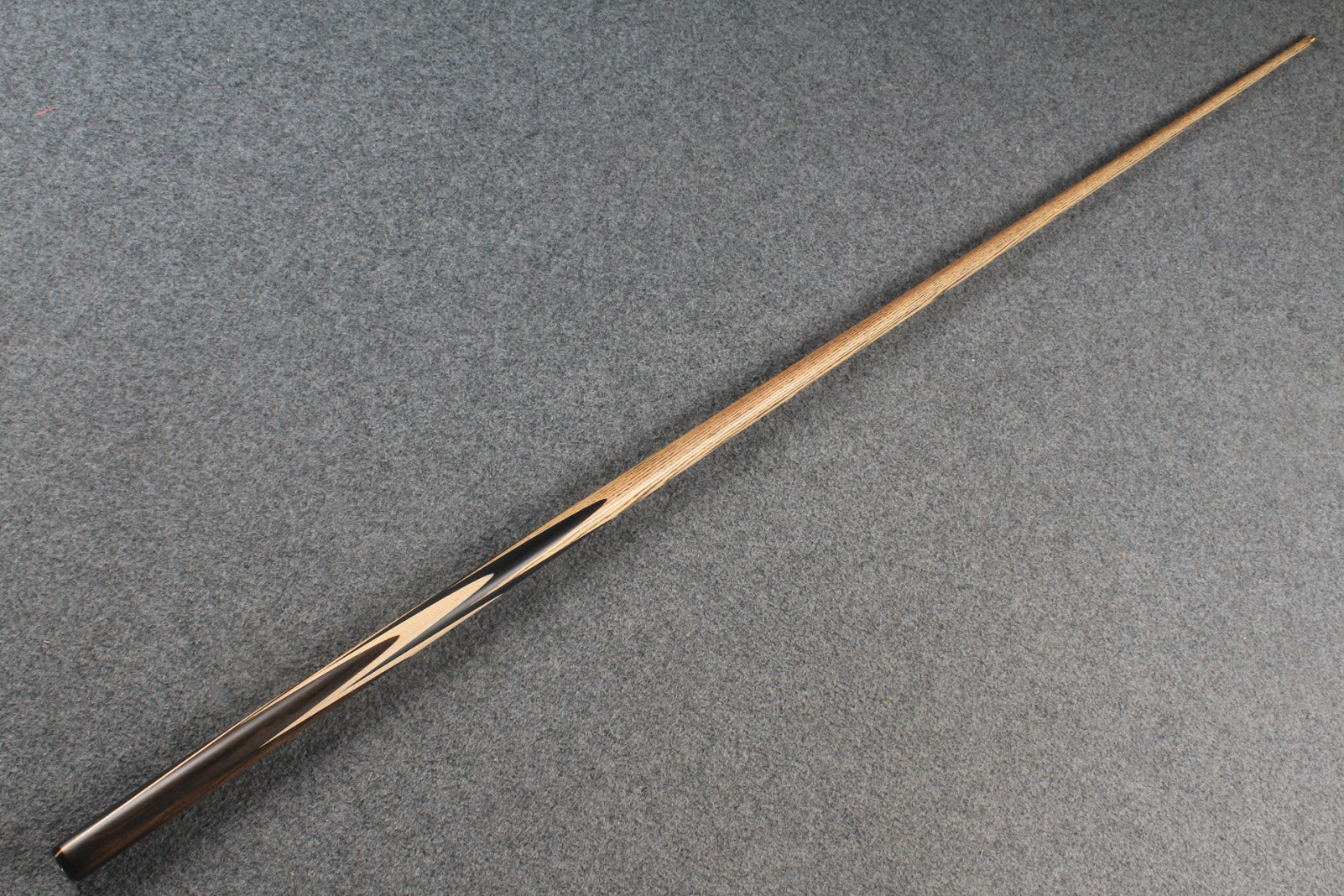 woods 1 piece handmade ash snooker / pool cue # 6159