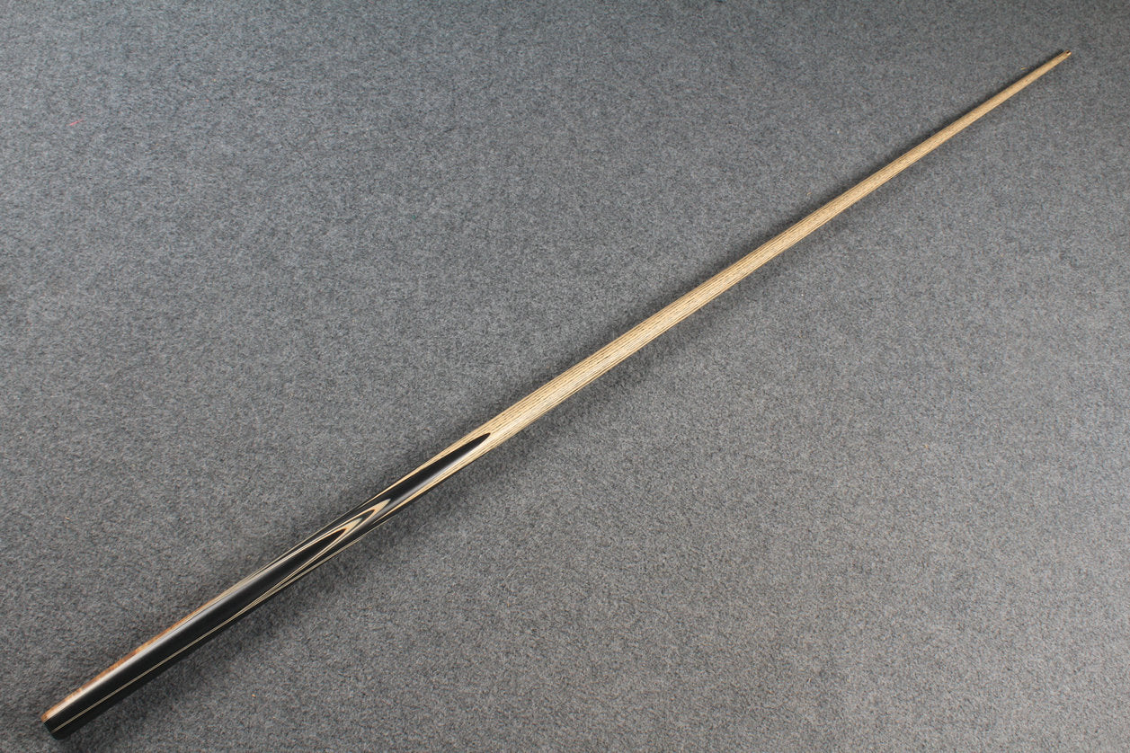 woods 1 piece handmade ash snooker / pool cue # 6160