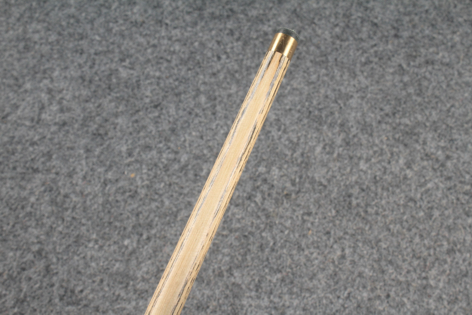 woods 1 piece handmade ash snooker / pool cue # 6160
