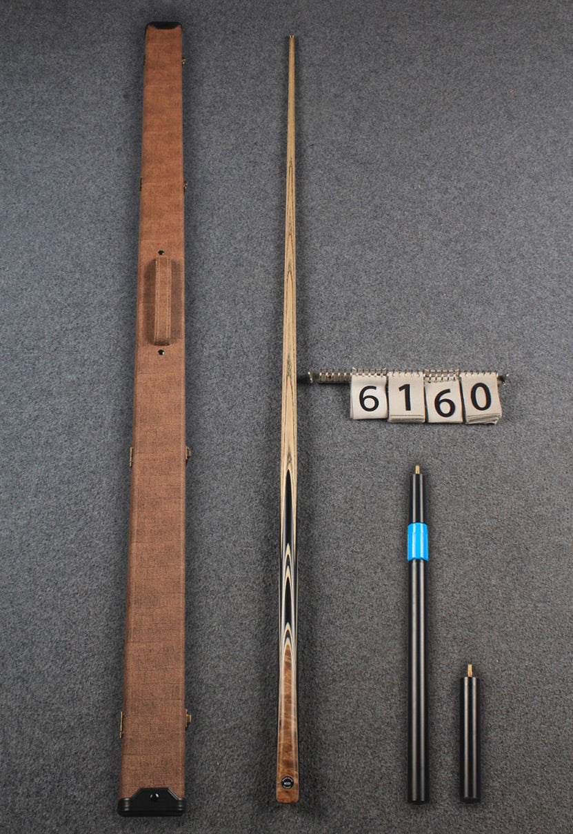 1 piece ash snooker cue # 6160